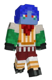 Front of halomanis's skin