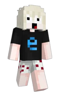 Front of e4xe's skin