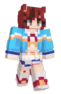 Front of Minecraft skin
