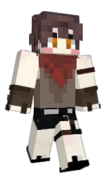 early dawn and sandstone Minecraft skin — Classic model — first worn by poma6846
