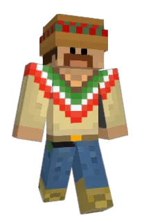 Front of Meiz's skin