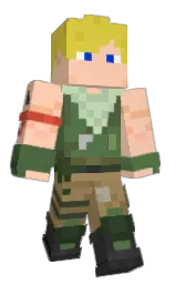 GreenPB's Minecraft skin wearing the Migrator cape