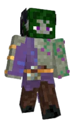 dark fern and bitter Minecraft skin — Classic model