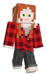 old brick and mahogany Minecraft skin — Classic model