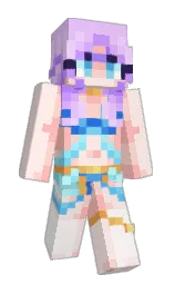 Slim Minecraft skin