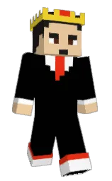 black and cod gray Minecraft skin — Slim model