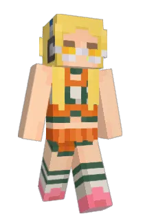 Front of Weehh's skin