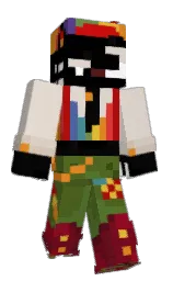 Peasful's Minecraft skin wearing the Common cape
