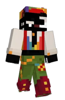 Front of Peasful's skin