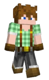 Slim Minecraft skin