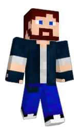 midnight and corvette Minecraft skin — Classic model