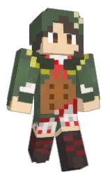 Slim Minecraft skin