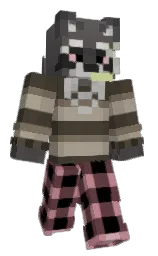 congo brown and taupe Minecraft skin — Classic model — first worn by Schoomsy