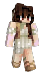 wheat and coffee bean Minecraft skin — Slim model — first worn by turtles2stay