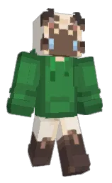 old lace and everglade Minecraft skin — Slim model