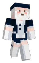ratbecca's Minecraft skin wearing the Pan cape