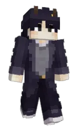 Riobi's Minecraft skin wearing the Crafter cape