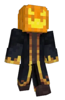 Front of MrPumpykin's skin