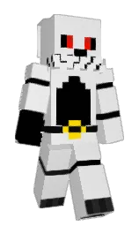gallery and black Minecraft skin — Classic model