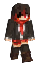 taupe and dune Minecraft skin — Slim model — first worn by Muddy_Mood