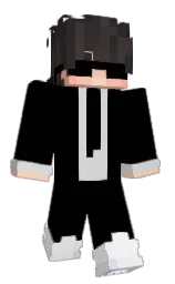 black and mine shaft Minecraft skin — Classic model