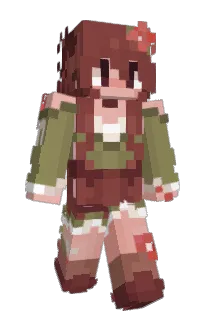 Gingerposh's Minecraft skin