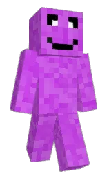 heliotrope and medium purple Minecraft skin — Classic model — first worn by Hecki1977