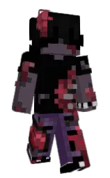 black and emperor Minecraft skin — Slim model