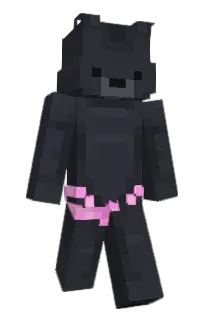Front of Blackouille's skin
