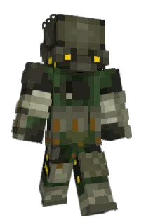 Front of Minecraft skin