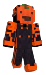 black and pomegranate Minecraft skin — Slim model — first worn by ChesseBurger_