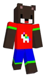 TobyDerFisch's Minecraft skin wearing the Pan cape