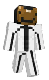 BeanBuddy's Minecraft skin wearing the Vanilla cape