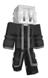 mine shaft and cod gray Minecraft skin — Classic model — first worn by Allain1406