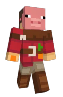 Front of Minecraft skin