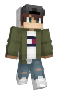 Front of Handshake's skin