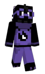 NovaDelta's Minecraft skin wearing the Aurora cape