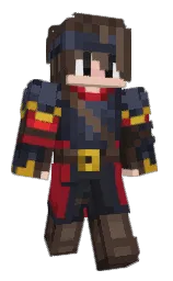 Arametus's Minecraft skin wearing the Migrator cape