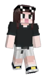 shark and pippin Minecraft skin — Slim model