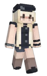 champagne and mandys pink Minecraft skin — Slim model