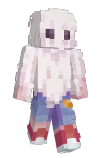 Front of raphteeth's skin