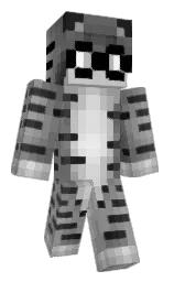 Melooone's Minecraft skin wearing the Minecraft Experience cape