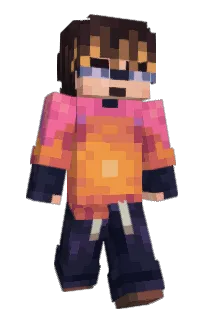 Front of raddened's skin