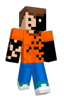 Front of AremMC's skin