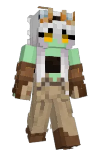 Front of Minecraft skin