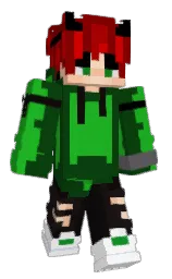 alex557optimus's Minecraft skin wearing the Follower's cape