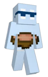 white and onahau Minecraft skin — Slim model