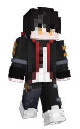 mine shaft and cod gray Minecraft skin — Slim model