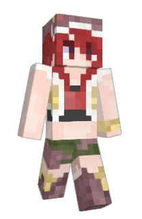 Front of Minecraft skin