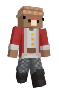 Front of Bheava's skin